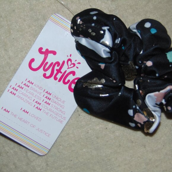 Justice Turquoise Black White Splotches Leotard NWT XL(16-18) - Picture 6 of 8